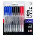 Sakura Gelly Roll Retractable Classic 4 ea Black, Blue, 2 ea Red, 10PK 50608